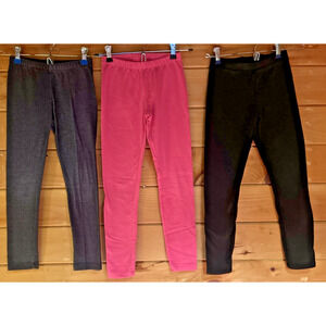 Cat & Jack Leggings Girl Size 7/8 Lot of 3